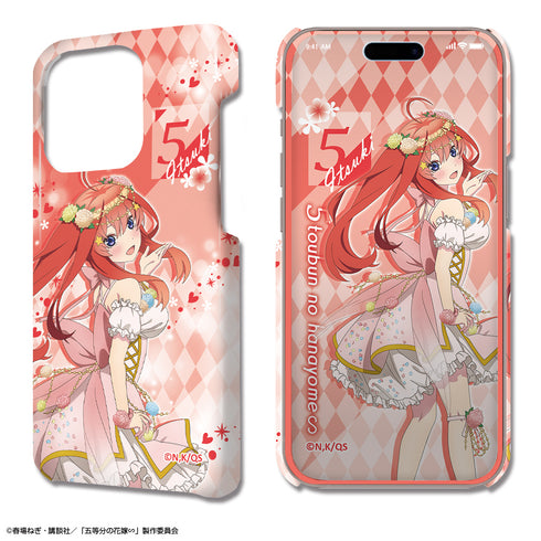 『五等分の花嫁∽』デザジャケット iPhone 14 Proケース&保護シート デザイン05(中野五月/花の妖精ver.)【描き下ろし】